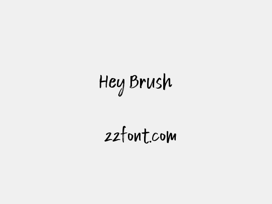 Hey Brush