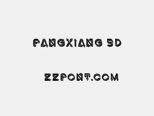 Fangxiang 3D