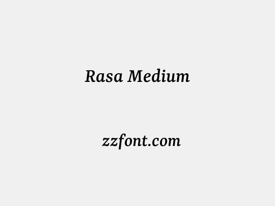 Rasa Medium