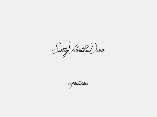 SanttyVelvethiaDemo