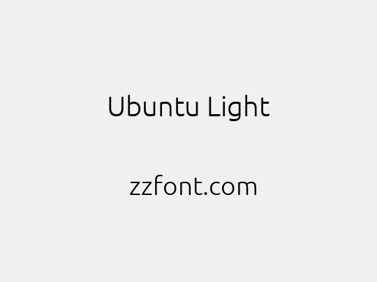 Ubuntu Light
