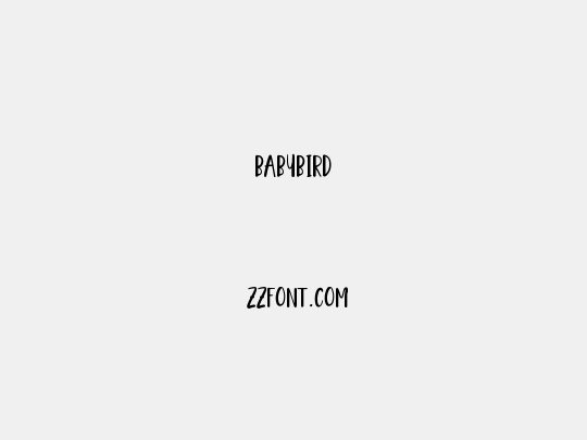 Babybird