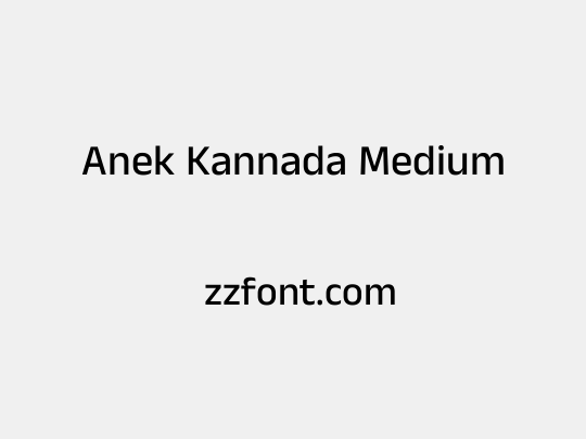 Anek Kannada Medium