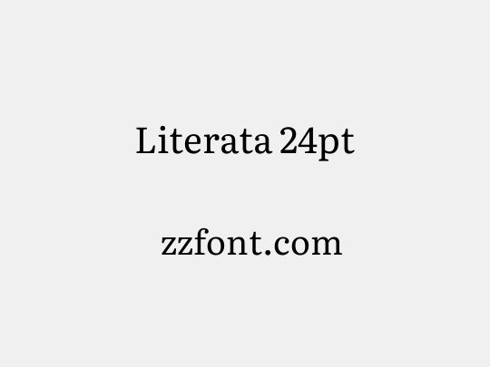 Literata 24pt