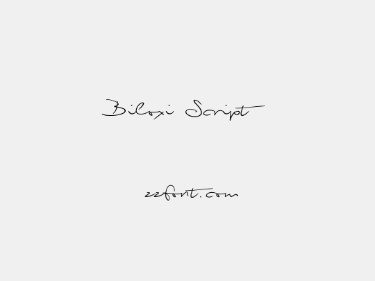 Biloxi Script