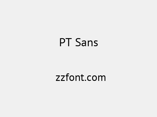 PT Sans