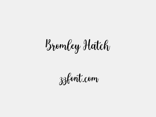 Bromley Hatch
