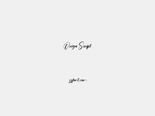 Origa Script