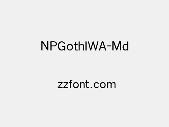 NPGothIWA-Md