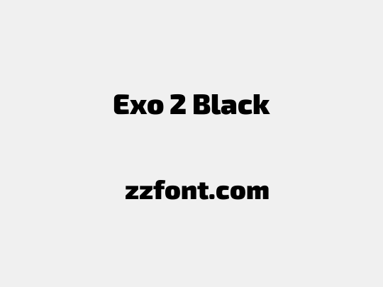 Exo 2 Black