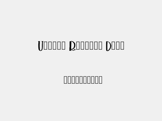 Umaima Regular Demo