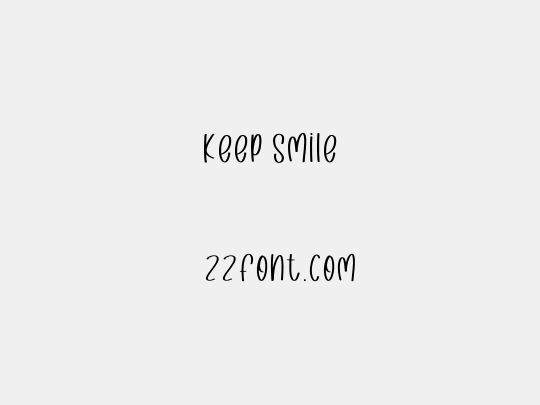 Keep Smile