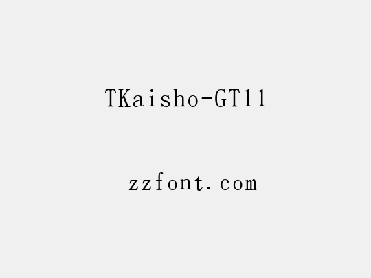 TKaisho-GT11