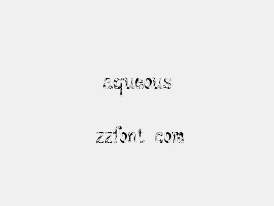 Aqueous