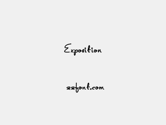 Exposition