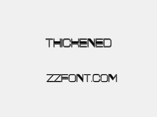 Thickened