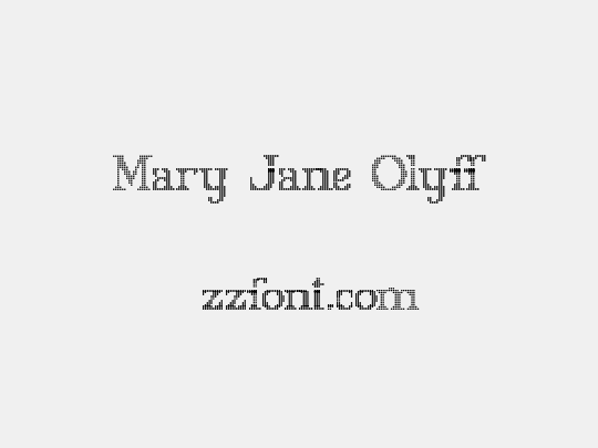 Mary Jane Olyff