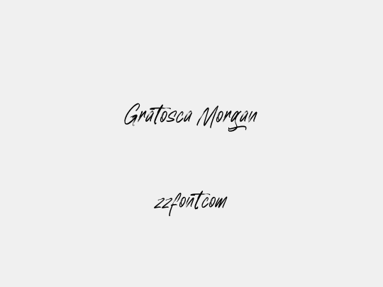 Gratosca Morgan