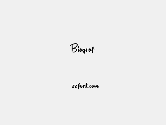 Biograf