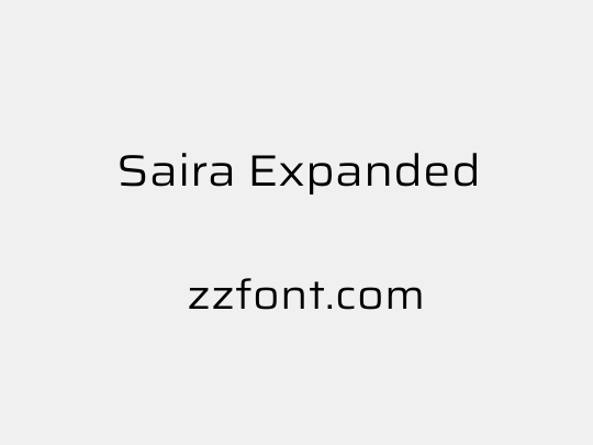 Saira Expanded