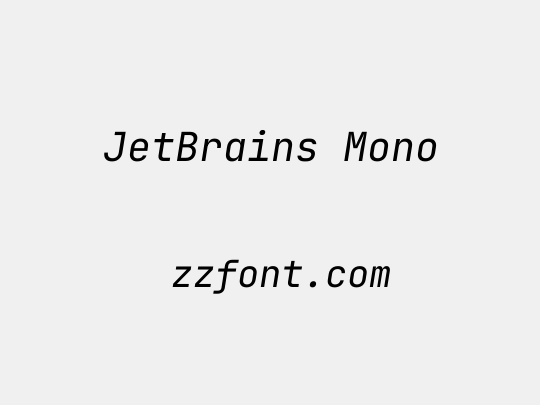 JetBrains Mono