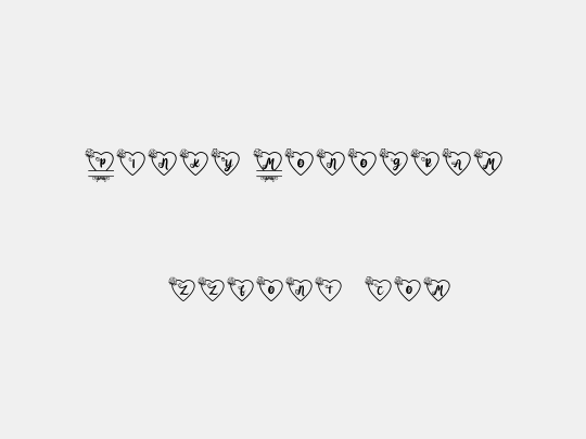 Pinky Monogram