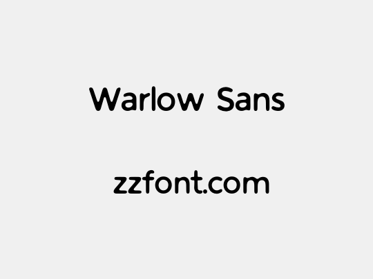 Warlow Sans