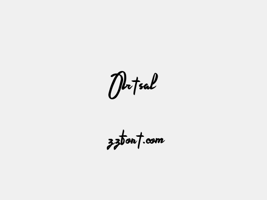 Ortsal