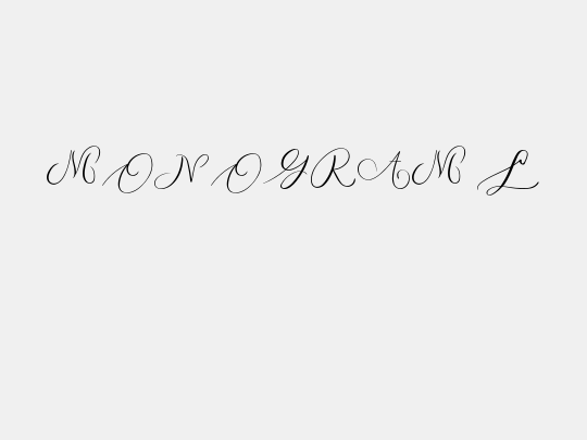 MONOGRAM L