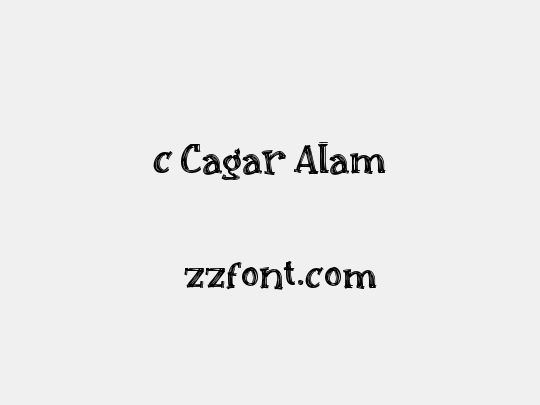 c Cagar Alam