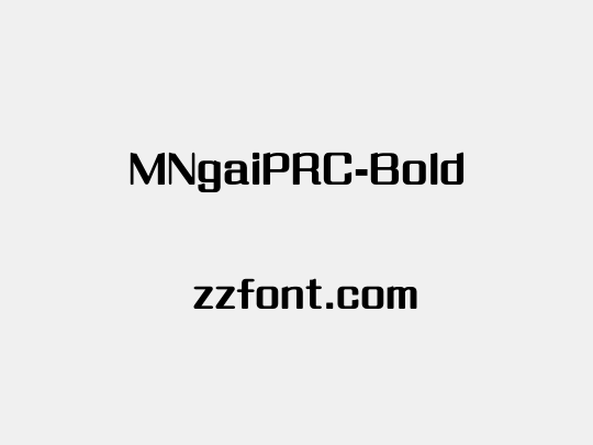MNgaiPRC-Bold