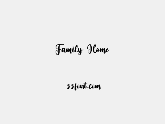 Family Home