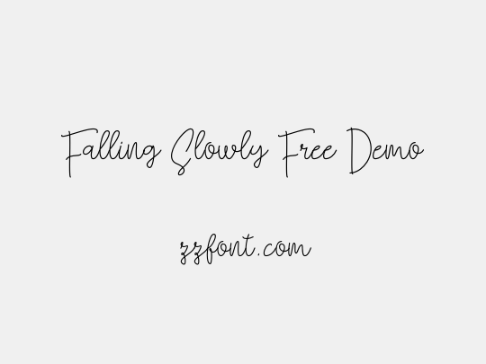 Falling Slowly Free Demo