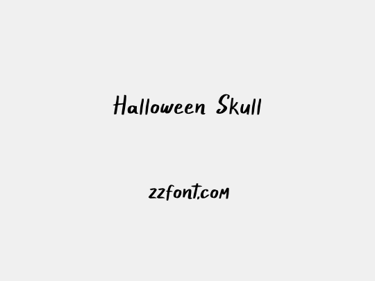 Halloween Skull