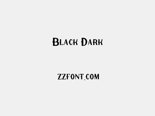 Black Dark
