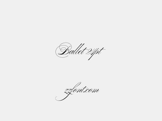 Ballet 24pt