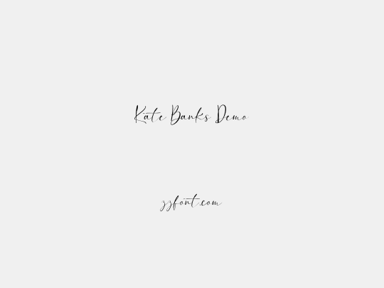 Kate Banks Demo