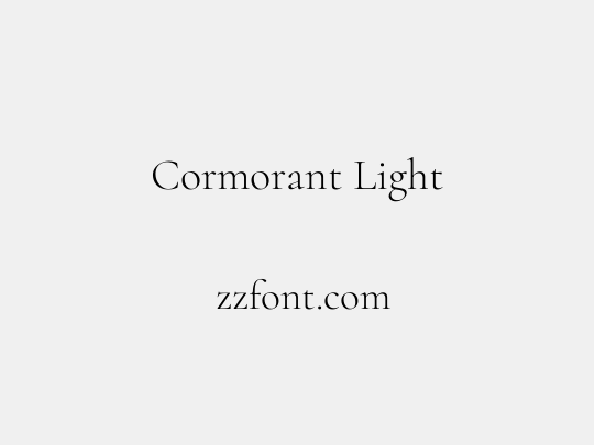 Cormorant Light