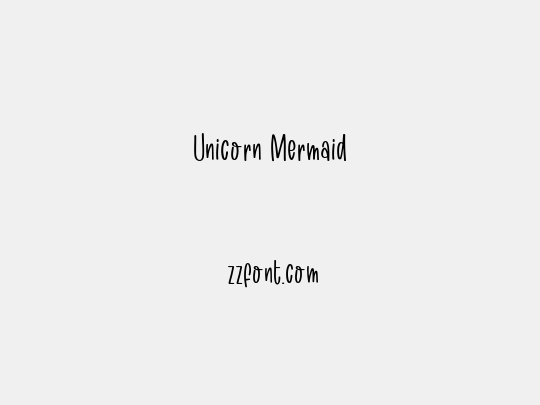Unicorn Mermaid