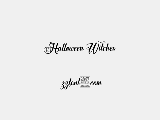 Halloween Witches