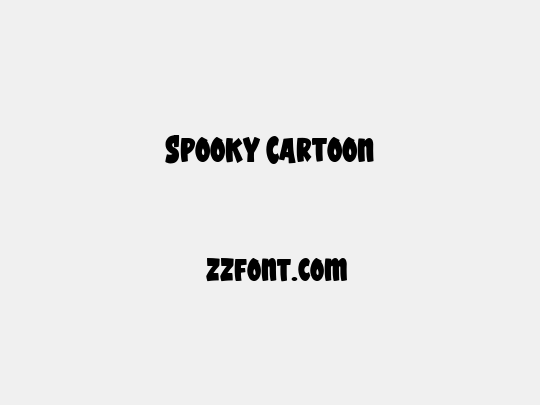 Spooky Cartoon