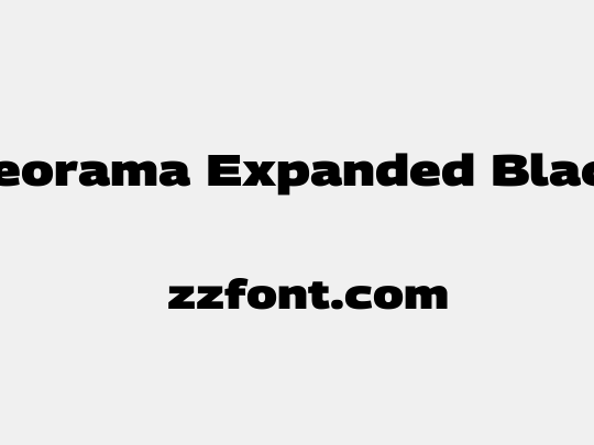 Georama Expanded Black