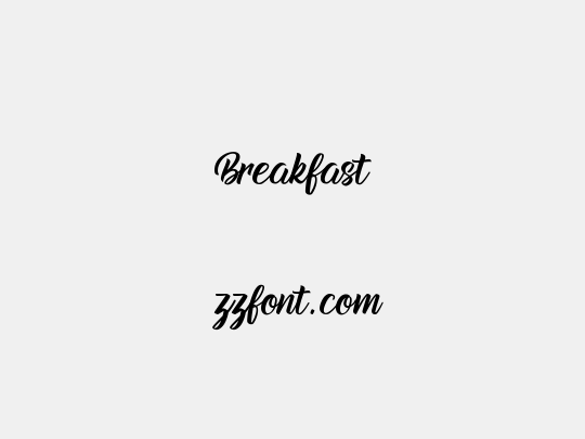 Breakfast