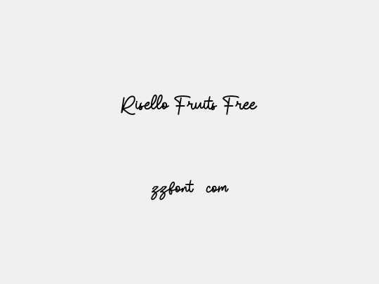 Risello Fruits Free