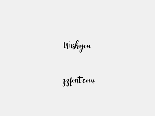 Wishyou