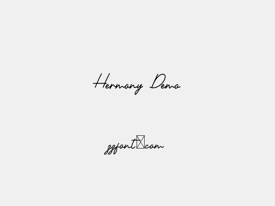 Hermony Demo
