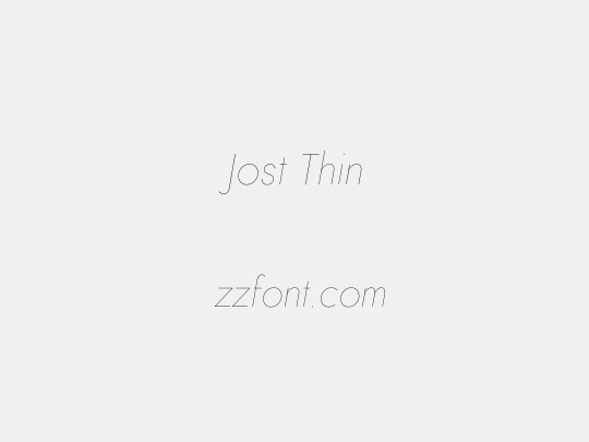 Jost Thin