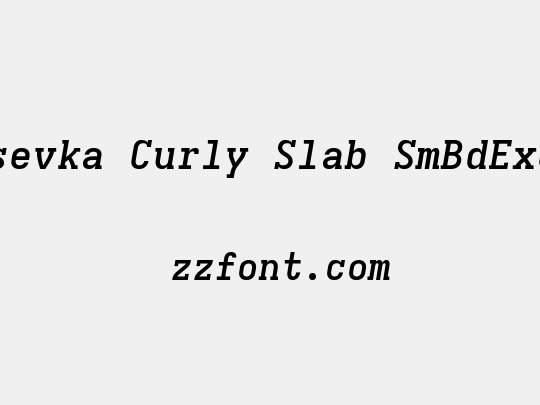 Iosevka Curly Slab SmBdExObl