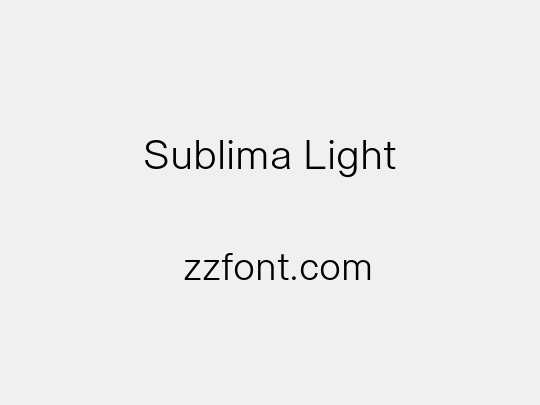 Sublima Light