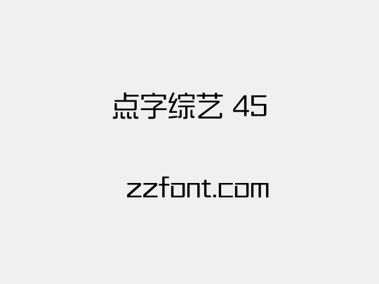 点字综艺 45